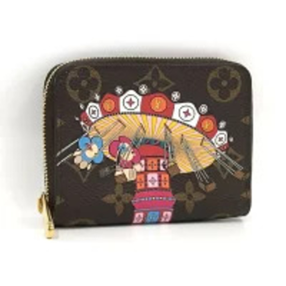 LOUIS VUITTON Zippy Wallet Coin Monogram Vivienne Multicolor